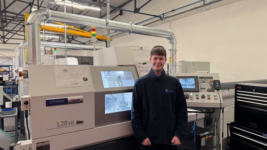 Apprentice at Quest Precision Engineering