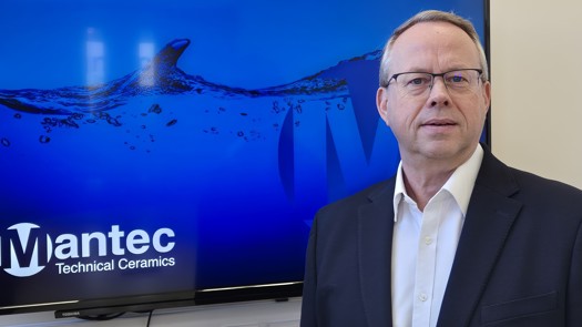 Photo of Tim Evans, Sales Director, Mantec Technical Ceramics (creds)